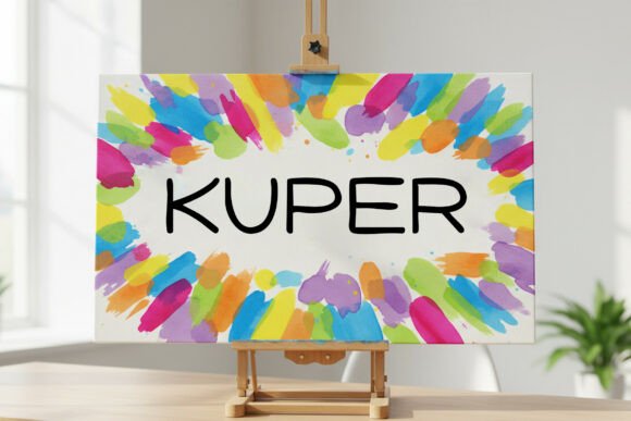 Boost Your Brand with Kuper: A Playful Handwritten Font