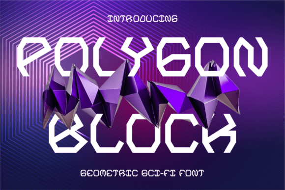 Boost Your Brand with Polygon Block Font