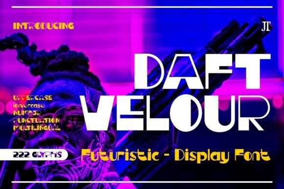 Boost Your Campaign with Daft Velour: A Bold Display Font