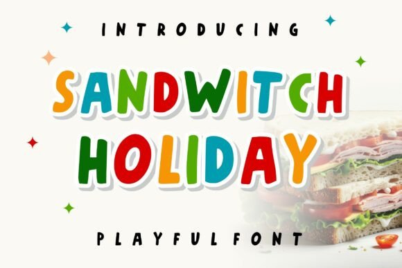 Bring Fun and Energy to Your Designs with Sandwitch Holiday Font
