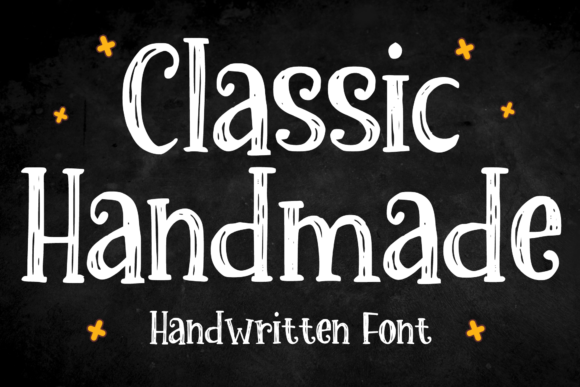 Classic Handmade: A Versatile Display Font