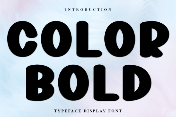 Color Bold: A Vibrant Typeface for Editorial Impact