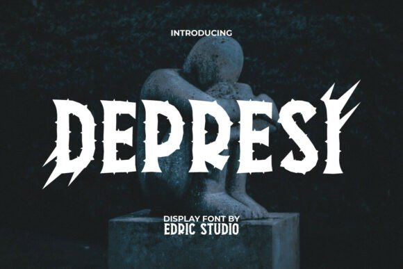 Depresi: A Bold Statement in Modern Typography