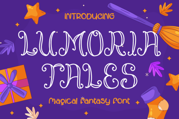 Discover Lumoria Tales: A Magical Font for Creative Branding
