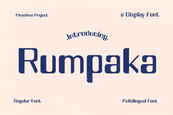 Discover Rumpaka: A Captivating Display Font for Modern Web Design