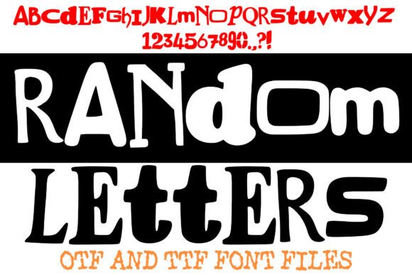 Discover the Unique Charm of Random Letters Font