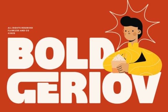 Enhance Your Editorial Design with Bold Geriov Font