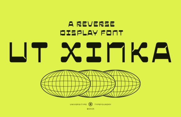 Explore Ut Xinka: A Bold Typeface for Creative Branding