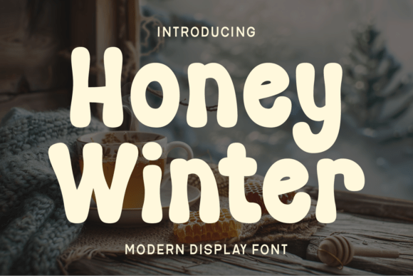 Honey Winter: A Bold Display Font for Eye-Catching Designs