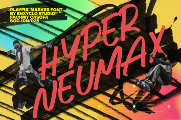Hyper Neumax: A Bold Font for Creative Branding
