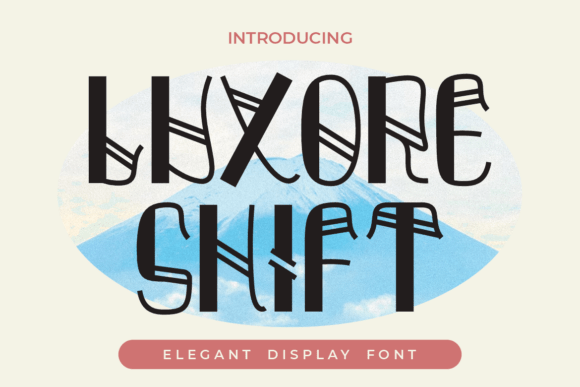 Luxore Shift: A Premium Display Font for Modern Web Design