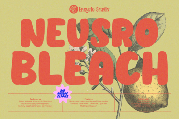 Neusro Bleach: A Joyful Font for Creative Makers
