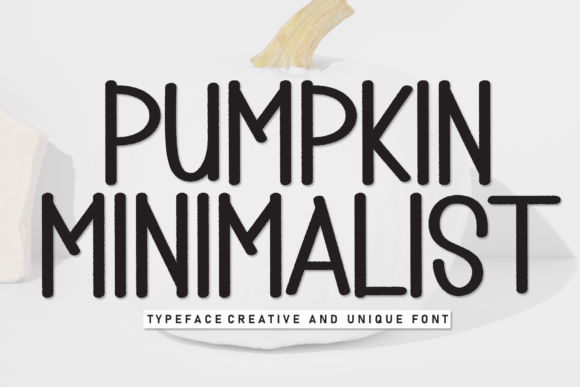 Pumpkin Minimalist: A Handwritten Display Font for Editorial Charm