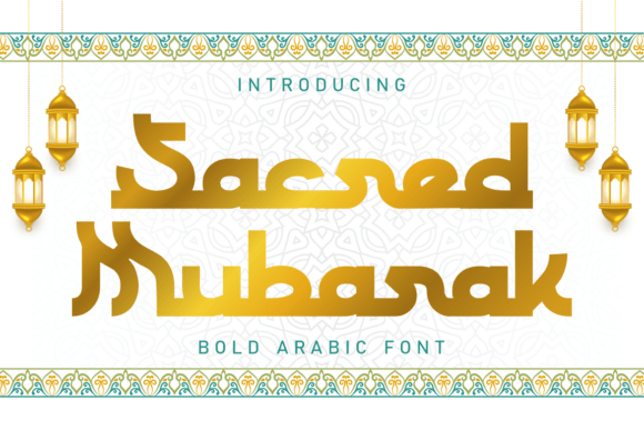 Sacred Mubarak: A Bold Display Font for Modern Web Design