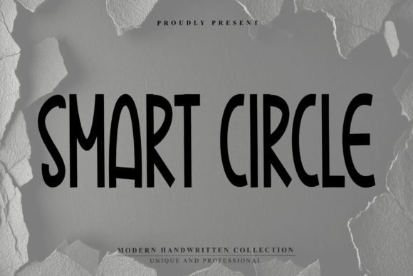 Smart Circle: A Modern Font for Professional Branding