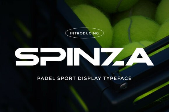 Spinza: A Bold and Playful Typeface for Modern Design