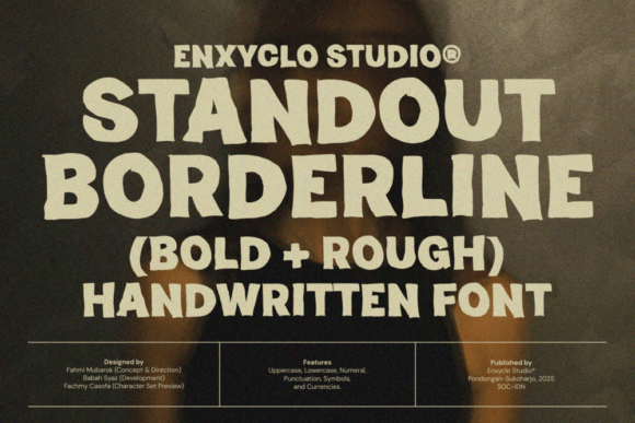 Standout Borderline: A Bold Handwritten Display Font