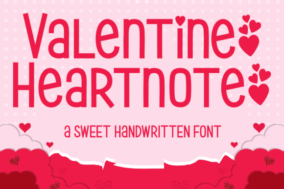 Valentine Heartnote: A Font for Charming Branding