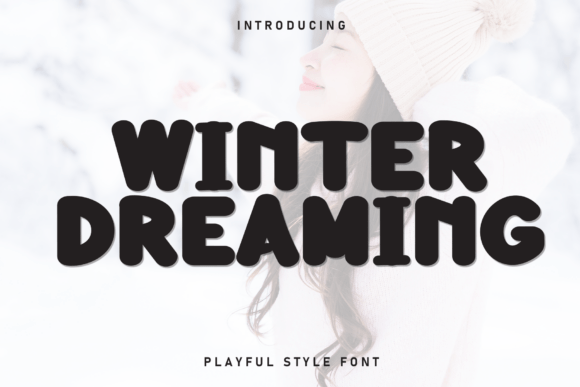 Winter Dreaming: A Playful Typeface for Creative Web Design