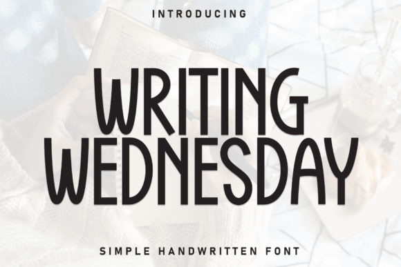 Writing Wednesday: A Charming Handwritten Font for Crafters